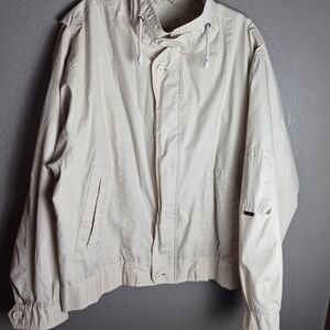 London Fog Men's Light Beige Windbreaker